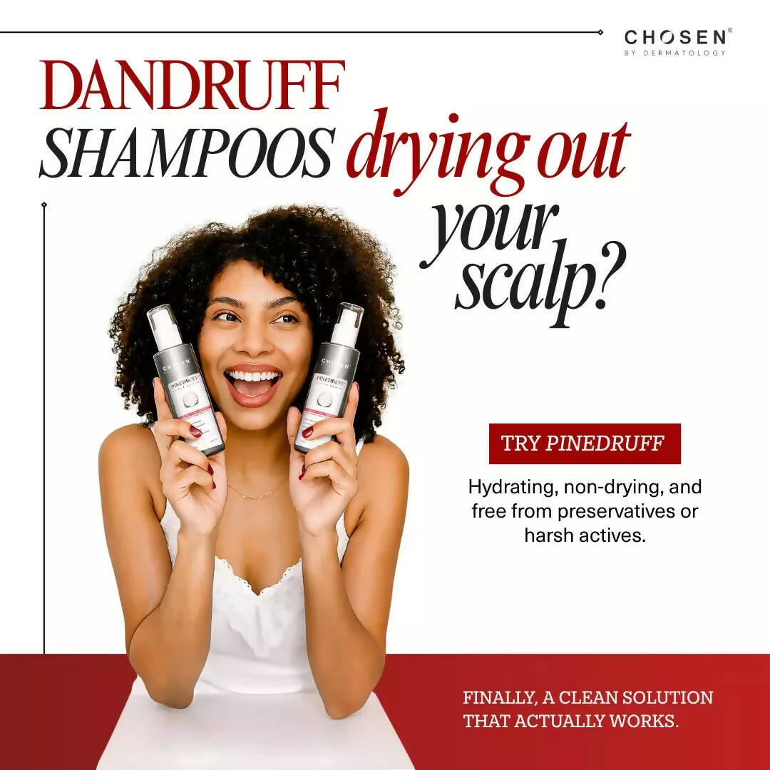 Chosen Pinedruff Scalp Serum Best Dandruff Control Treatment Solution With Pycnogenol - Distacart