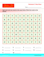 Thumbnail for Step By Step Skills Word Wagon-1(Tearble Colourful Worksheets) - Dista