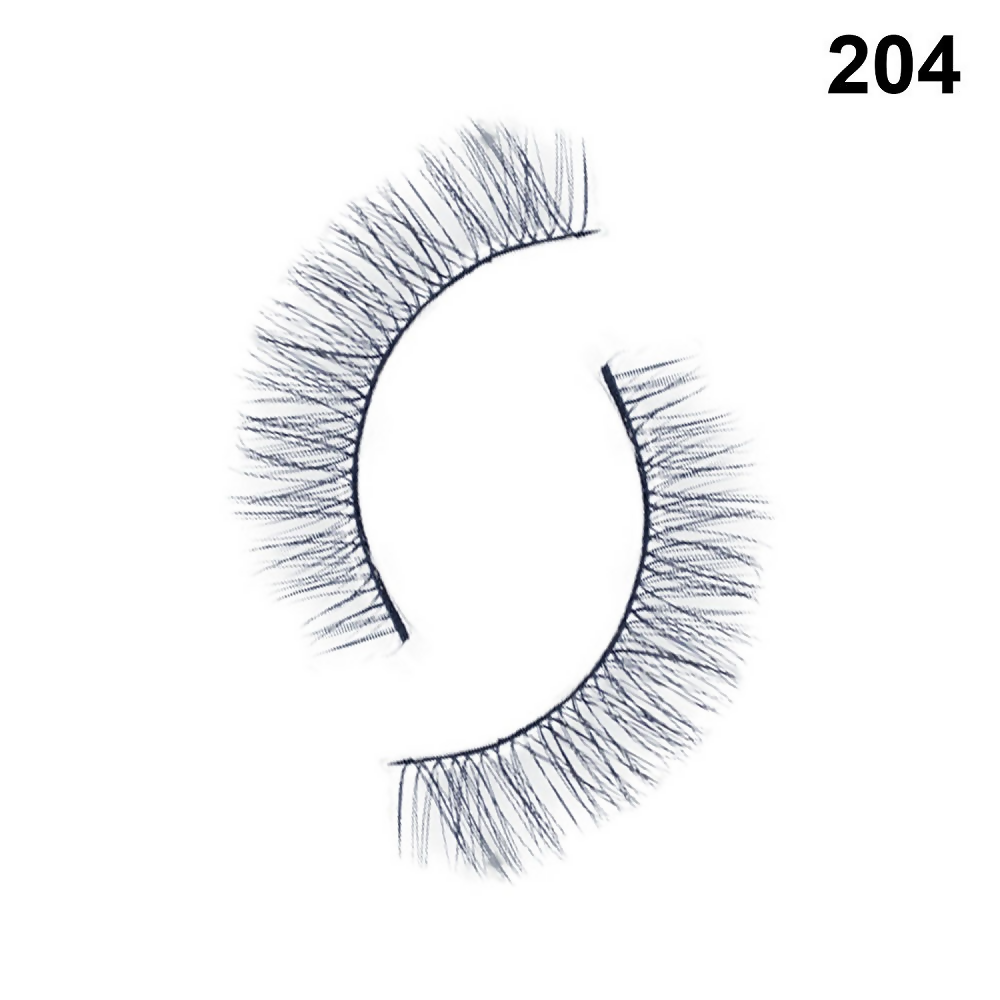 Bronson Professional Pair 6D Long & Natural False Eyelashes - 204 - Dista