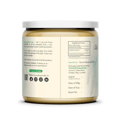 Ayurvedix Organic Triphala Powder - Distacart