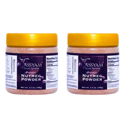 Tassyam Organics Nutmeg Powder - Distacart