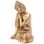 Thumbnail for DreamKraft Metal Lord Buddha Idol - Distacart