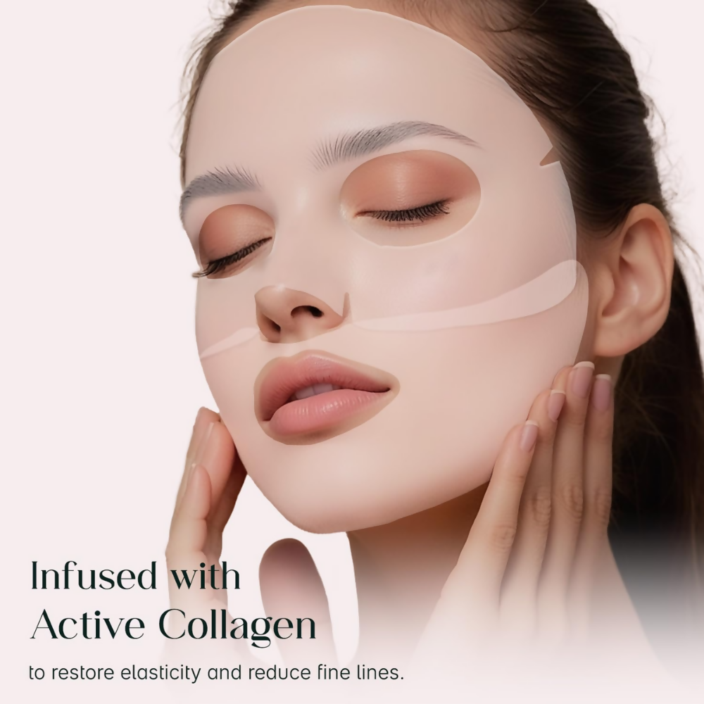 Seoulskin Collagen Glass Skin Overnight Mask - Korean Collagen Face Mask - Distacart