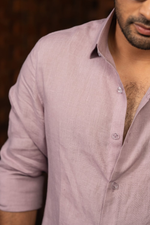 Thumbnail for Linen Pink Seafoam Serenity Shirt By Hilo Design