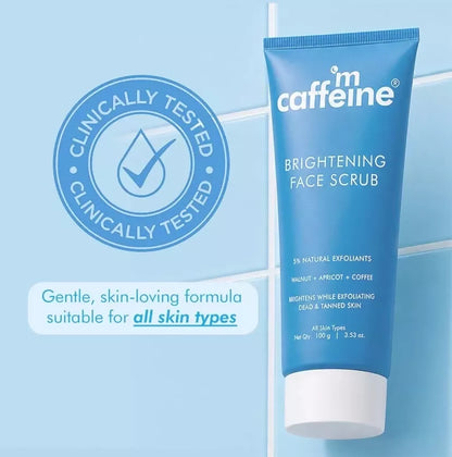 mCaffeine Brightening Face Scrub