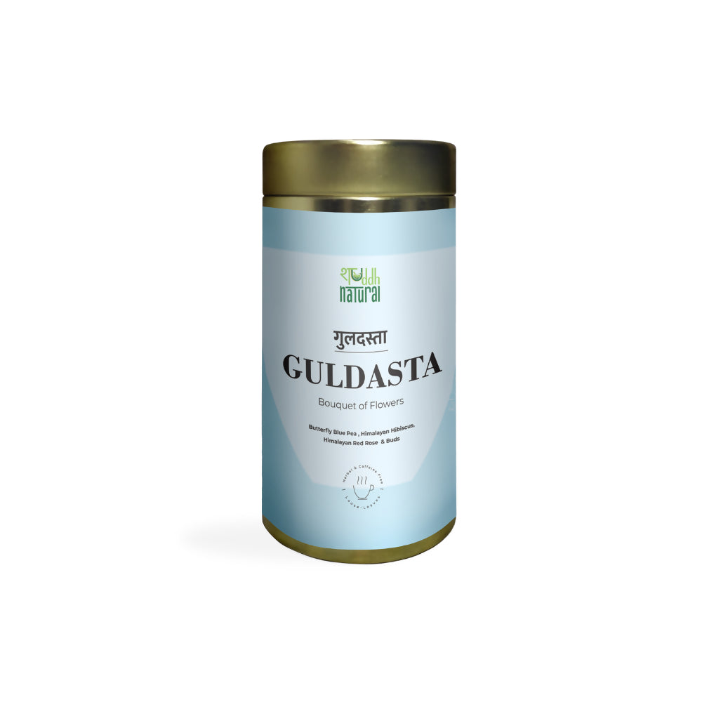 Shuddh Natural Brain Booster Guldasta Floral Tea - Distacart