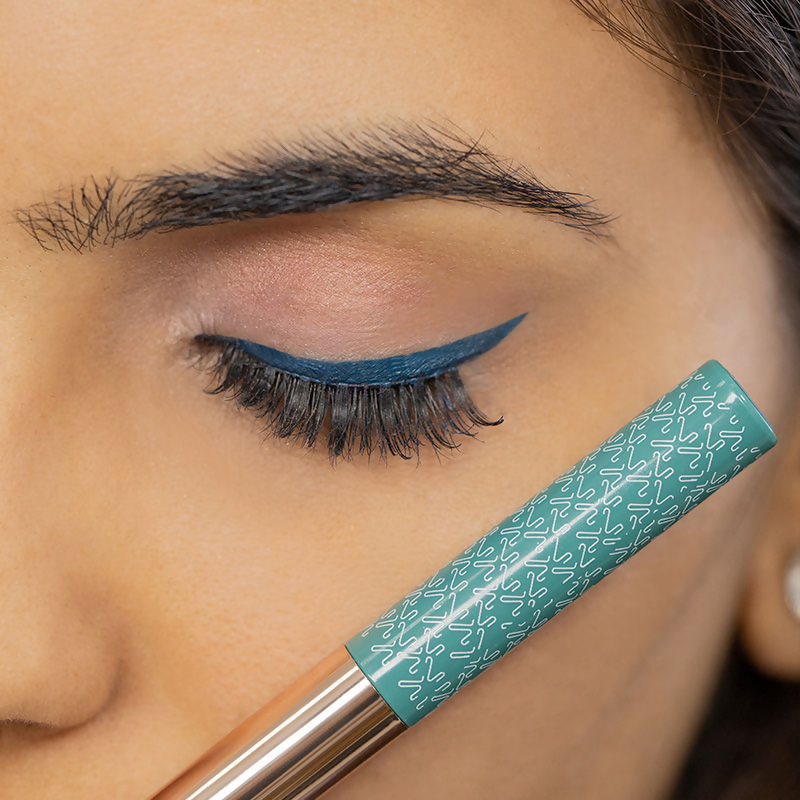 Kay Beauty By Katrina Kaif Quick Dry Liquid Eyeliner - Bespoke BlueIndigo Indigo - Distacart