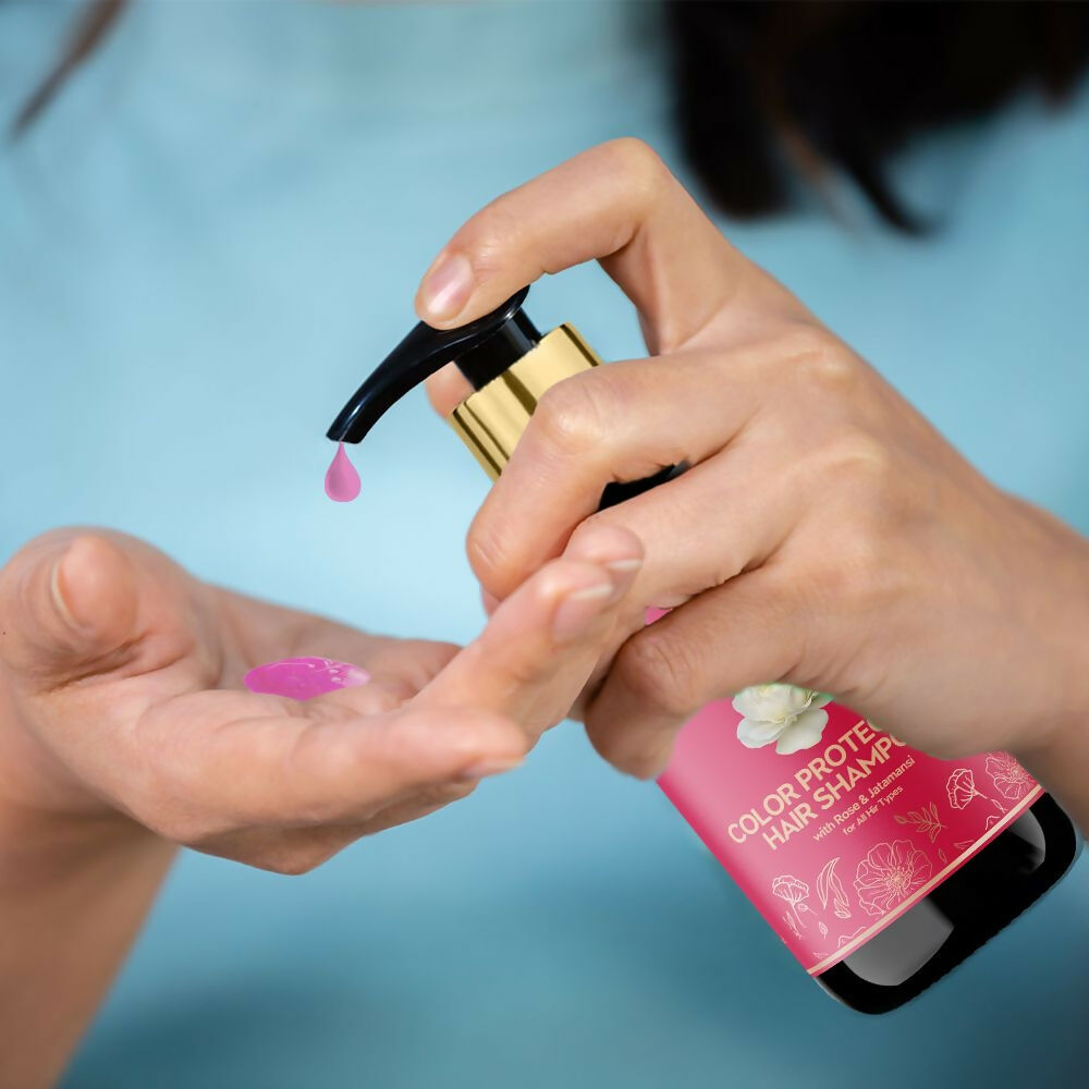 Ivory Natural Color Protection Hair Shampoo - Natural Solution For Coloured Hair - Distacart