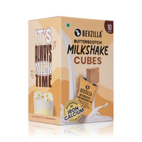 Thumbnail for Bevzilla Butterscotch Instant Milkshake Cubes with Organic Date Palm Jaggery - Distacart