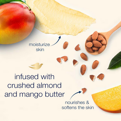 Dove Exfoliating Body Polish Scrub - Crushed Almond And Mango Butter - Distacart