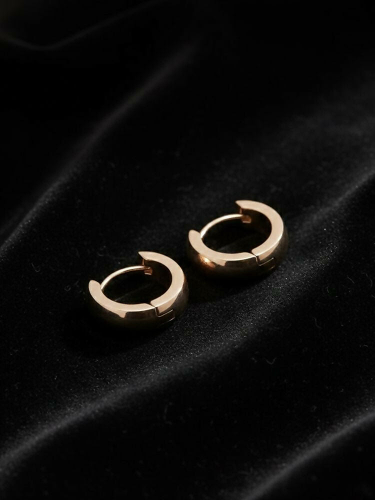 NVR Men's Set of 3 Multicolour Hoop Earrings - Distacart