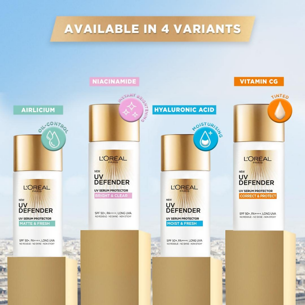 L'Oreal Paris Sunscreen, Lightweight Matte Sunscreen - Dista