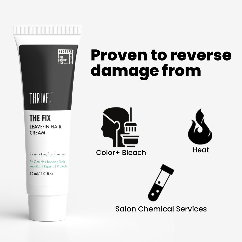Thriveco The Fix Leave-in hair cream - Distacart