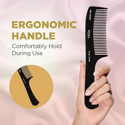 Vega Handcrafted General Grooming Hair Comb - Dista
