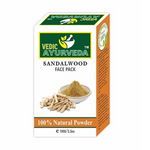 Thumbnail for VedicAyurveda Sandalwood Powder with Rose Water - Dista
