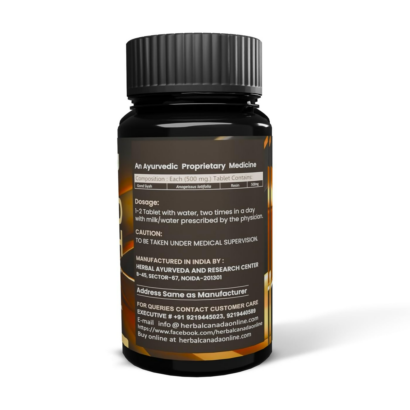 Herbal Canada Gond Siyah Tablets