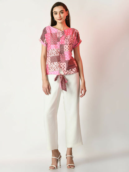Myshka Women's Multi Printed Top - Distacart