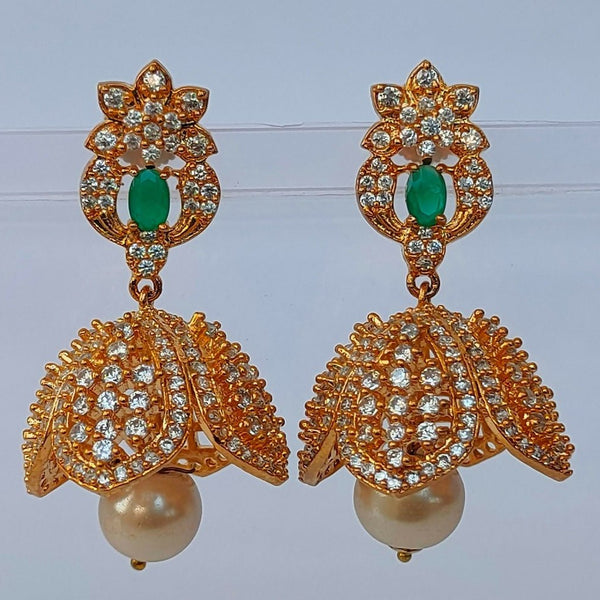 AD Emerald Jhumkas - Distacart
