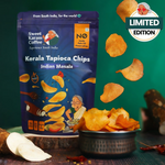 Thumbnail for Sweet Karam Coffee Kerala Tapioca (Kappa) Chips - Indian Masala - Distacart