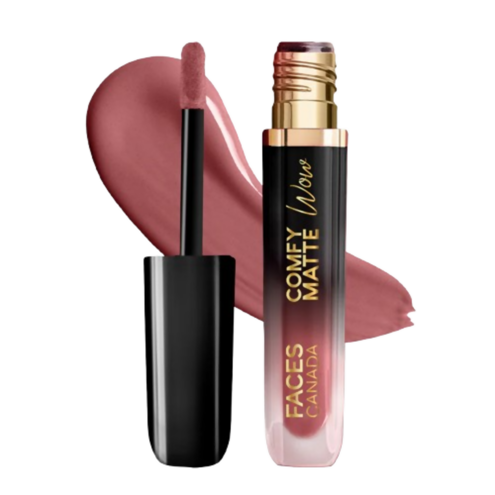 Faces Canada Comfy Matte Wow Liquid Lipstick - Magnetic 11 - Distacart