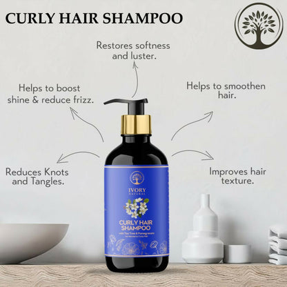 Ivory Natural Curly Hair Shampoo For Smooth, Well-Defined Curls - Distacart
