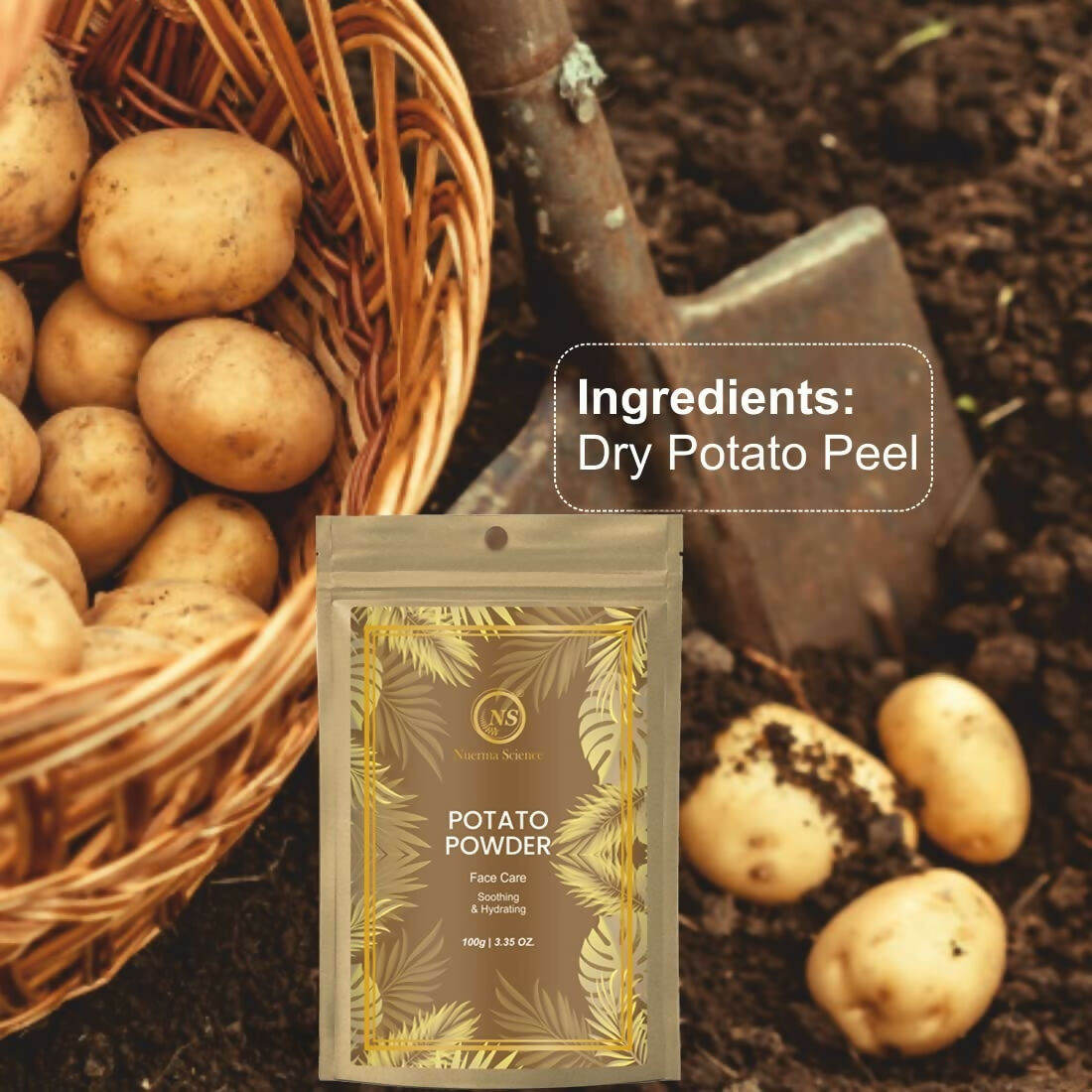 Nuerma Science Natural Potato Powder for Healthy Skin Lightening - Distacart