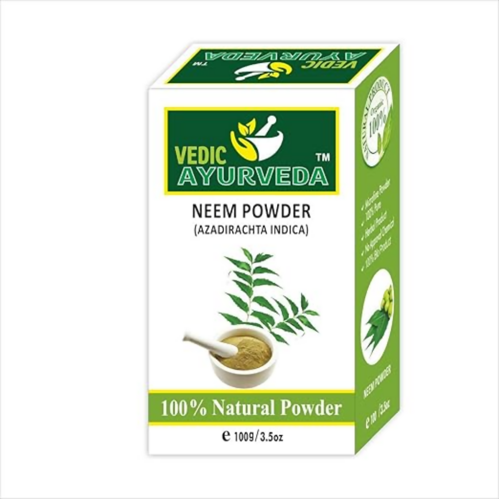 VedicAyurveda Indigo Powder, Neem Powder & Heena Powder - Dista