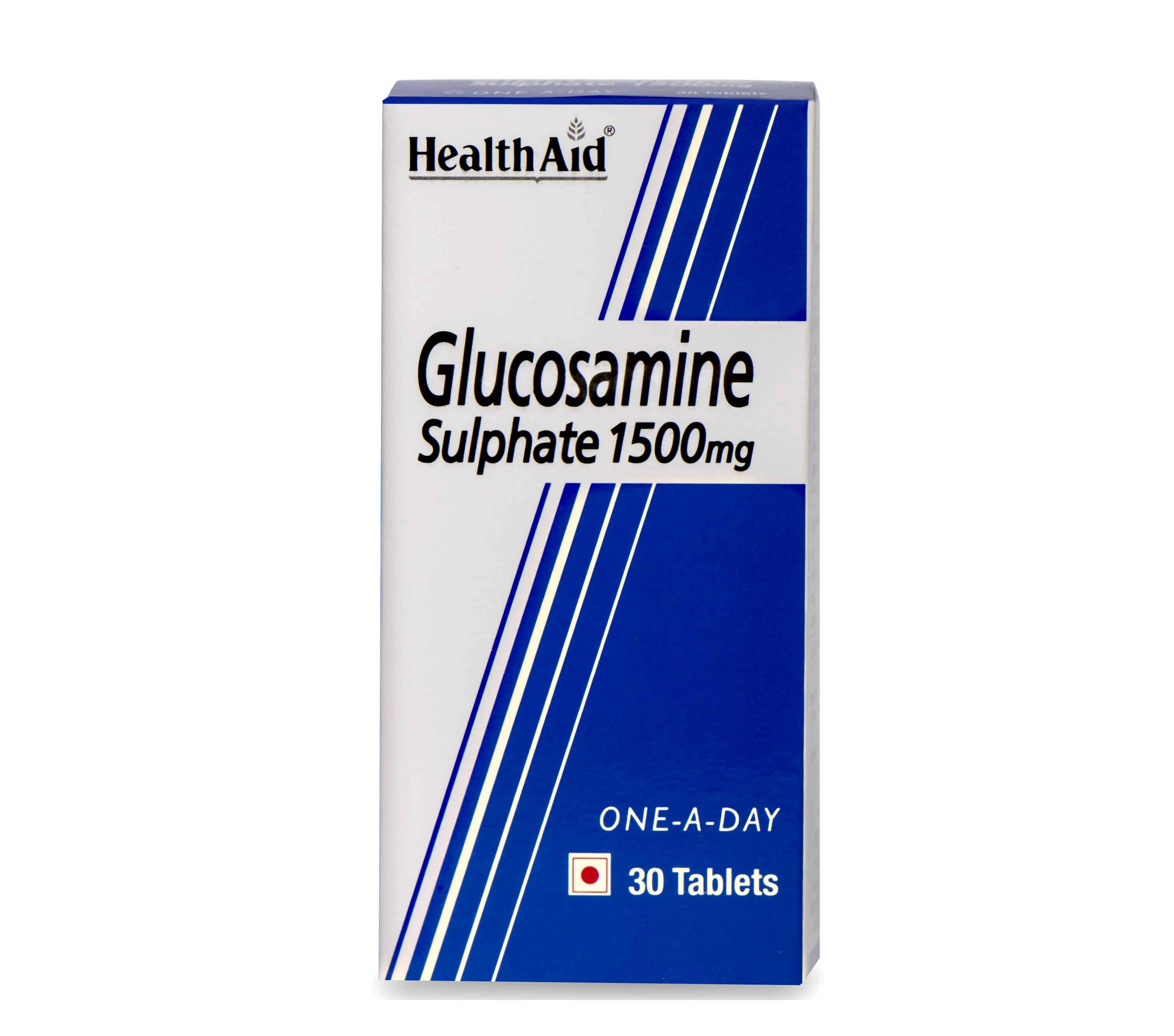 HealthAid Glucosamine Sulphate 2KCI 1500 mg Tablets - Distacart
