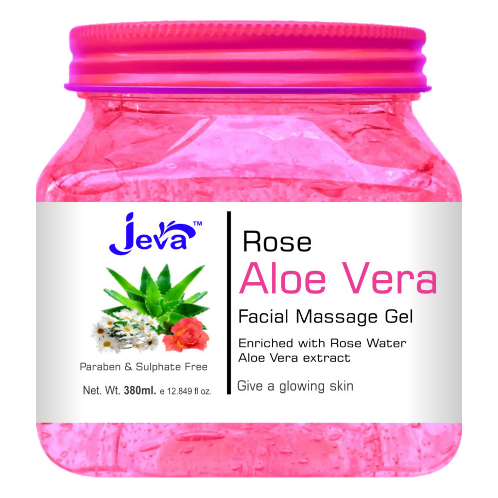 Jeva Rose and Aloe Vera Facial Massage Gel - Dista