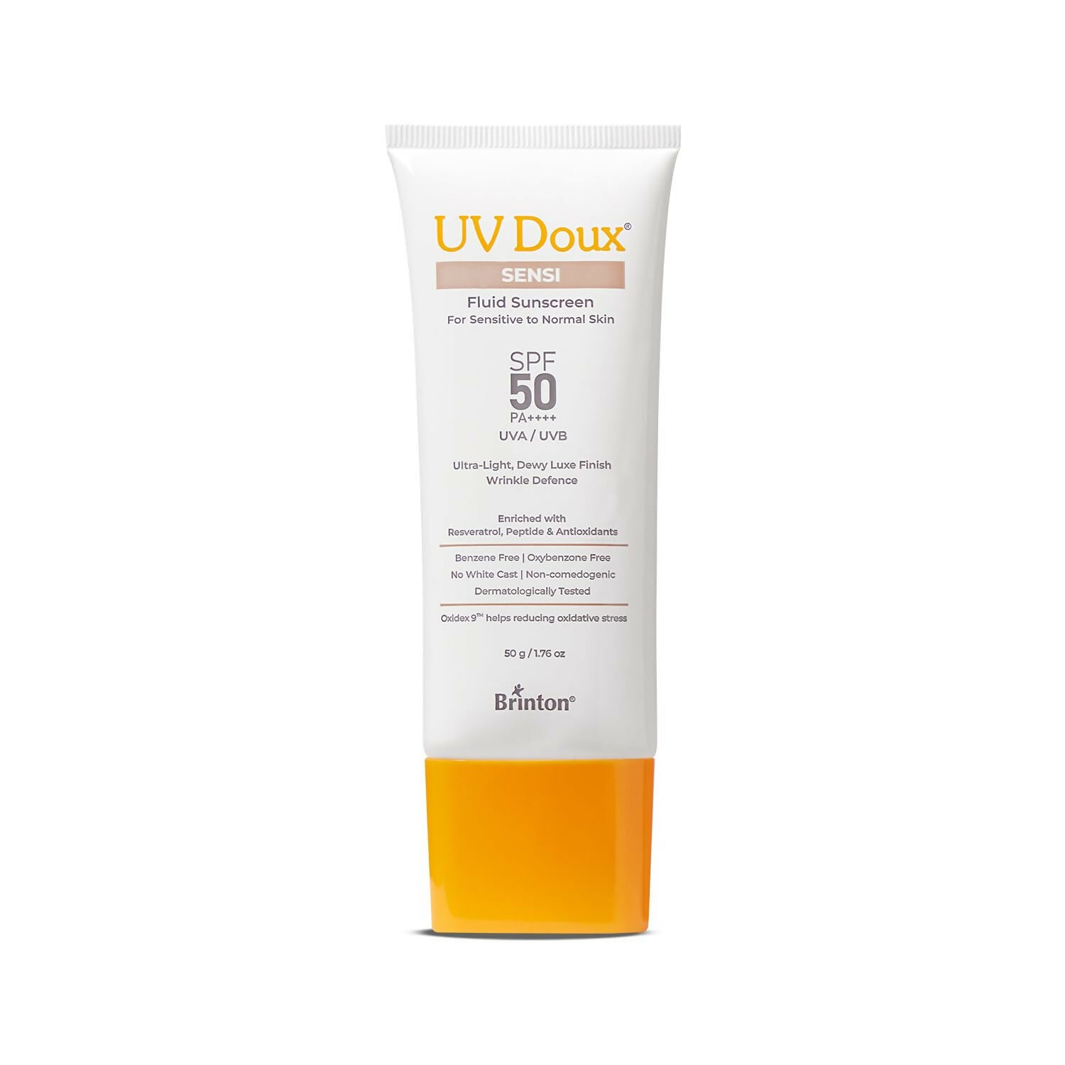 Brinton Uv Doux Sensi Fluid Sunscreen - Dista