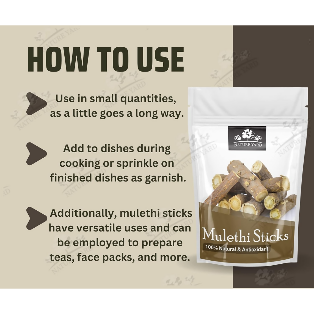 Nature Yard Mulethi Sticks - Distacart