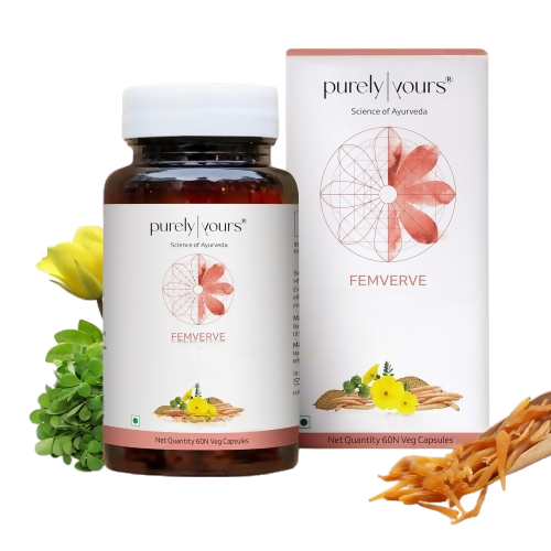 Purely Yours Femverve Capsules with Shatavari & Gokshura - Dista