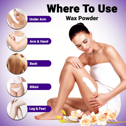 VedicAyurveda Herbal Wax Powder - Lavender - Dista