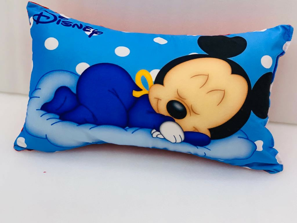 Unique Fashion Microfibre Filled Cushion For Kids - Sleeping Minnie - Distacart