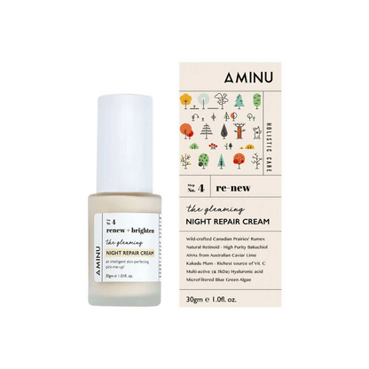 Aminu Night Repair Cream For Brightening & Even Skin Tone - Distacart