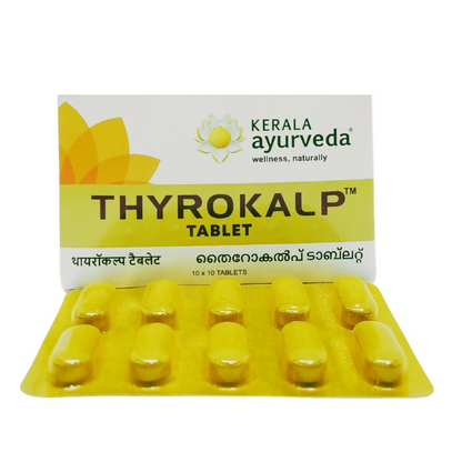 Kerala Ayurveda Thyrokalp Tablets - Distacart