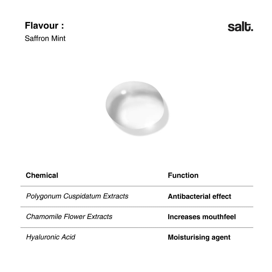 Salt. Oral Care Hydra Mouthwash - Saffron - Dista