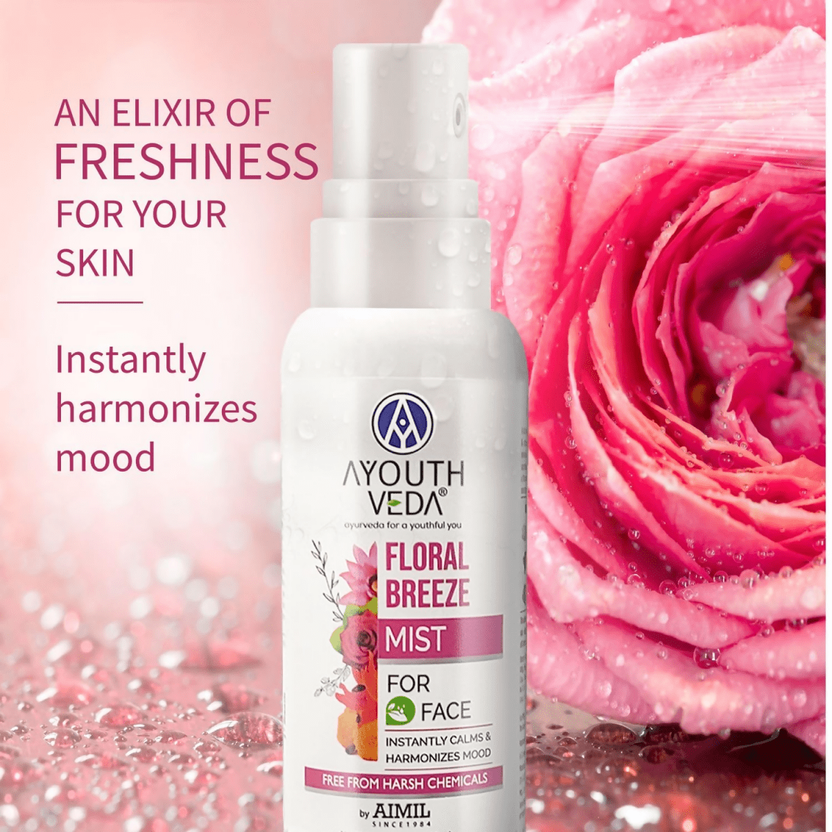 Ayouthveda Floral Breeze Mist - Distacart