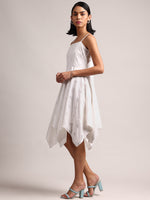 Thumbnail for Zaccai Women's White Cambric Schiffli Dress - Distacart