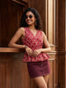 Janasya Multi Peplum Cotton Top - Dista