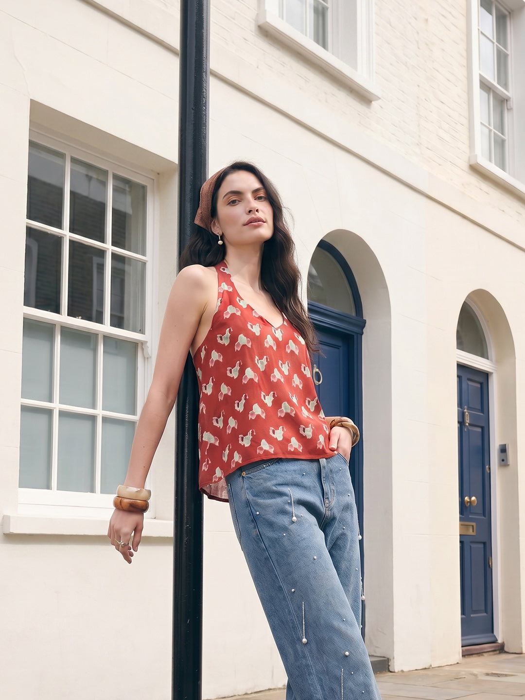Janasya Maroon Peplum Cotton Top - Dista