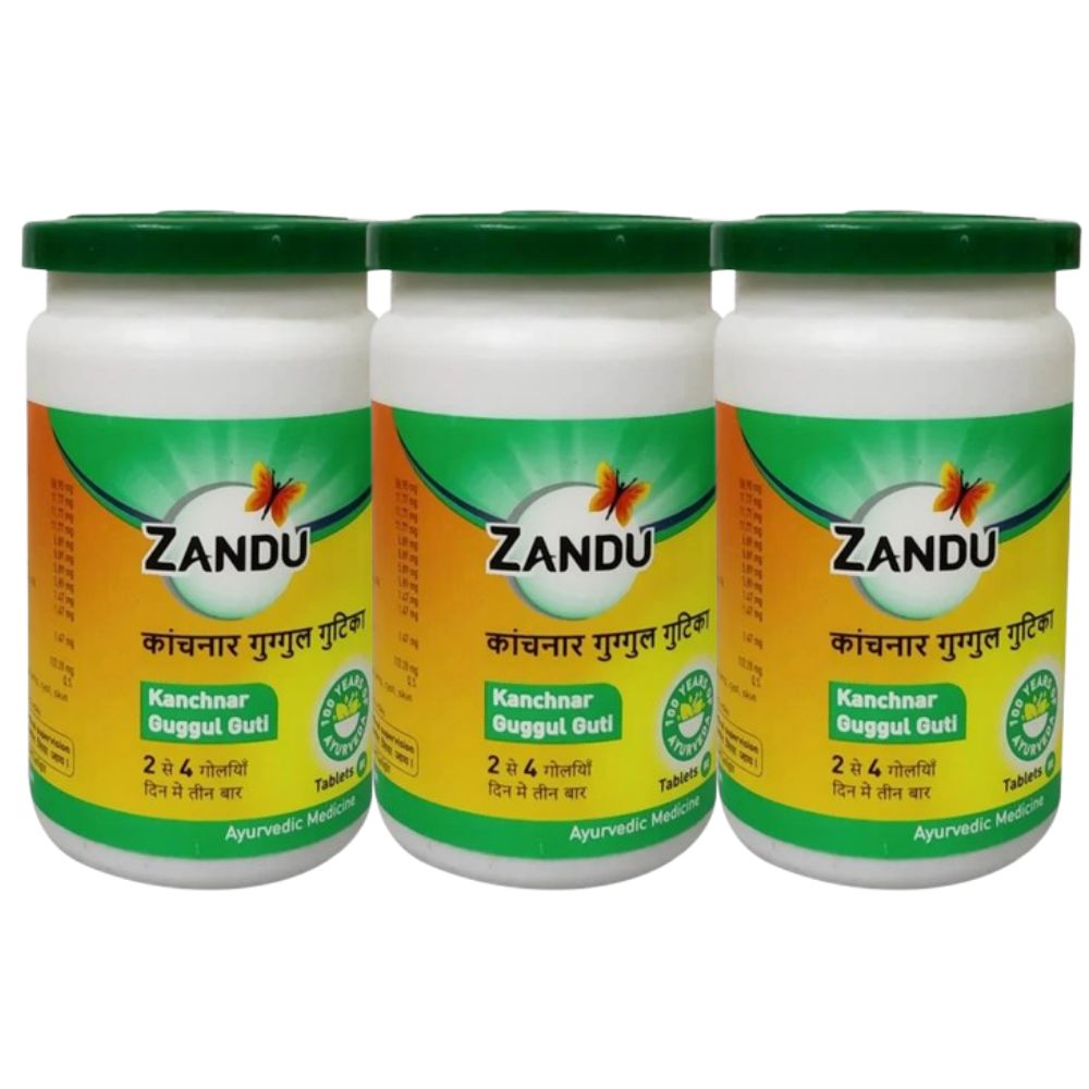 Zandu Kanchnar Guggul Gutika - Distacart