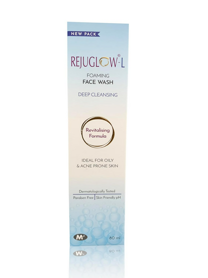 Rejuglow L Foaming Face Wash - Distacart