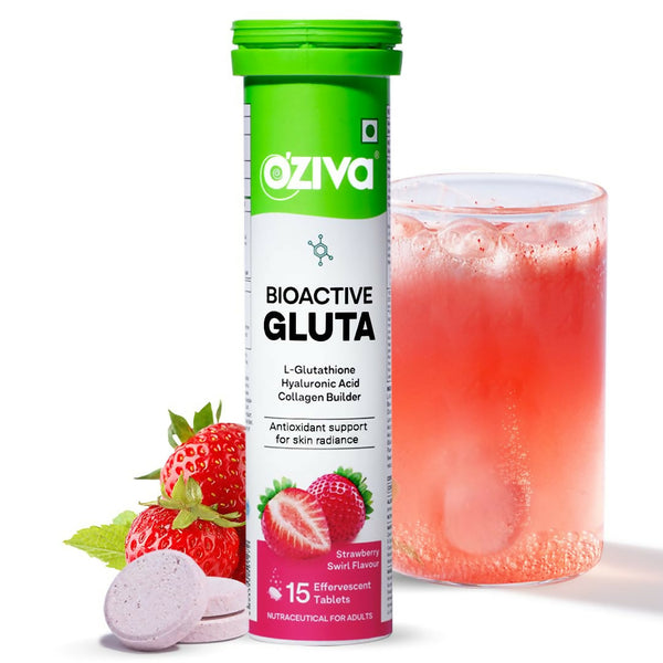 OZiva Bioactive Gluta Fizzy Effervescent Tablets - Distacart