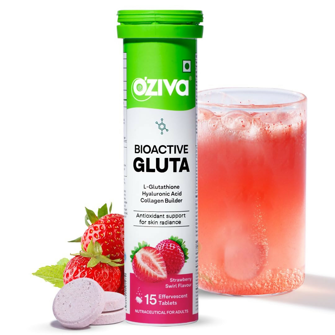 OZiva Bioactive Gluta Fizzy Effervescent Tablets - Distacart