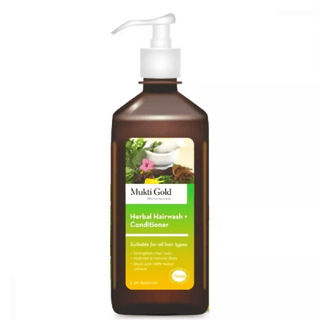 Axiom Mukti Gold Herbal Hair Wash + Conditioner