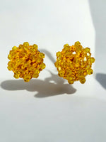 Thumbnail for Inhanns Small Statement Studs Earrings - Yellow - Distacart