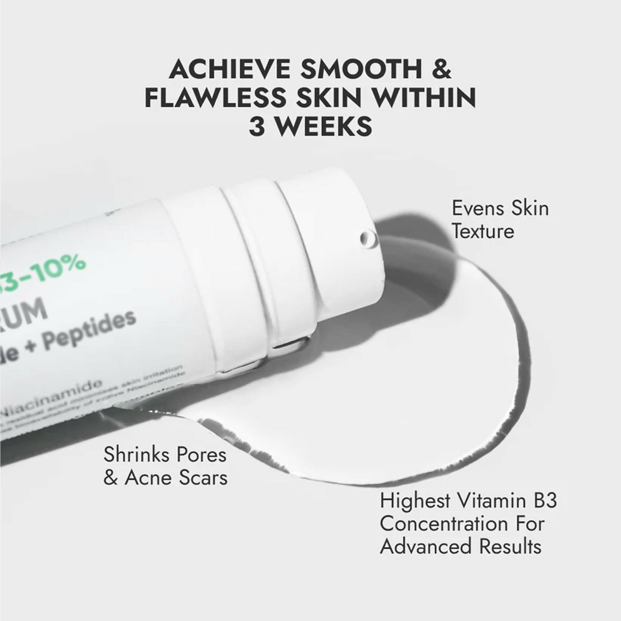 Cos-IQ Niacinamide Vitamin B3-10% Face Serum for Ultra Sensitive Skin