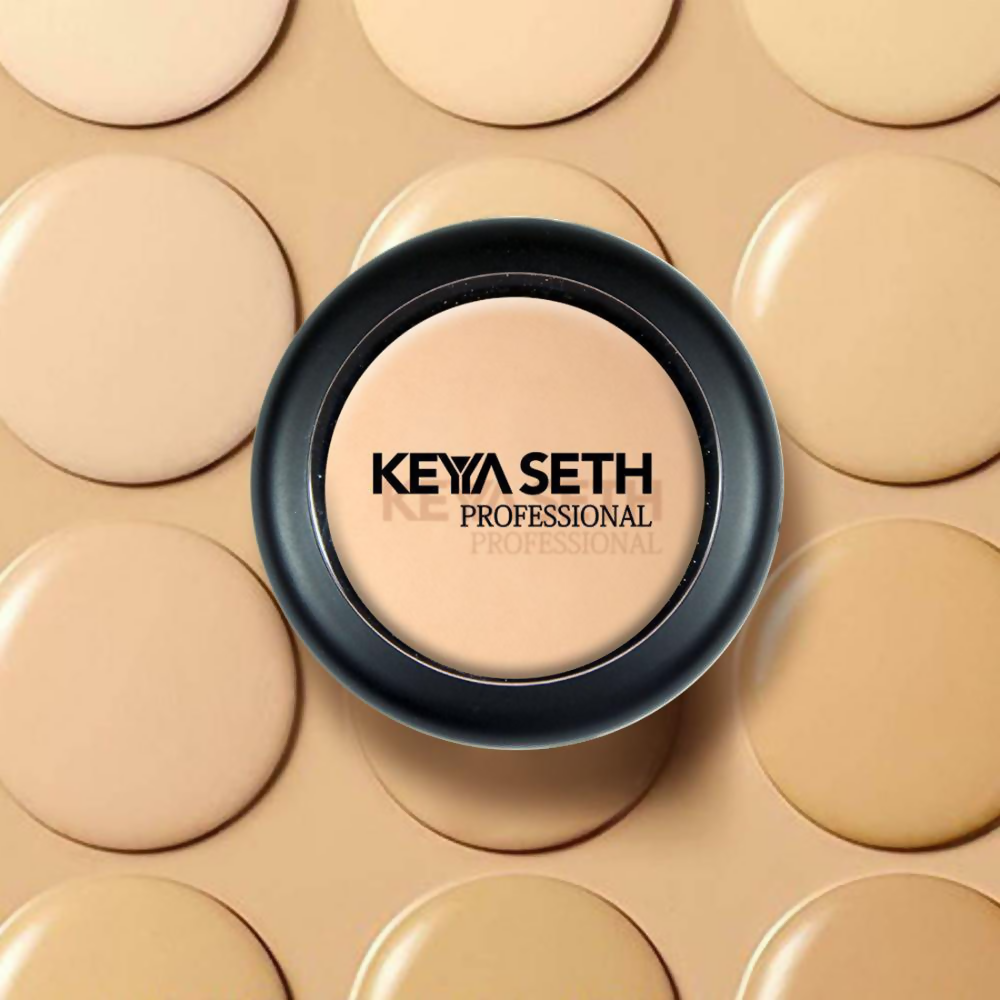 Keya Seth Aromatherapy Professional Compact Cream Foundation - Shade 3 - Distacart