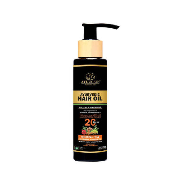 Ayuugain Ayurvedic Hair Oil - Distacart